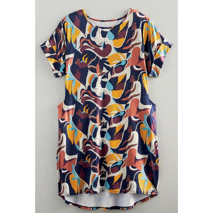 Summer High-Low Pocket Dress, , large