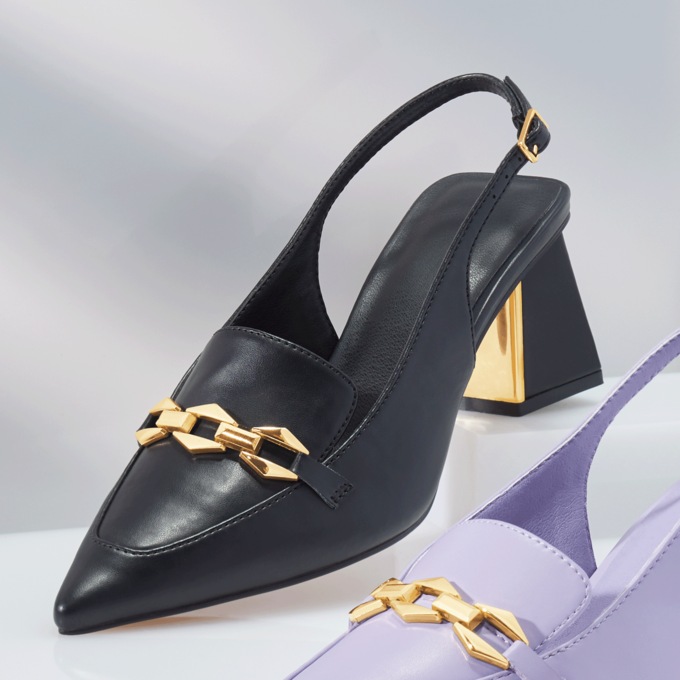 Ornamented Slingback, , large