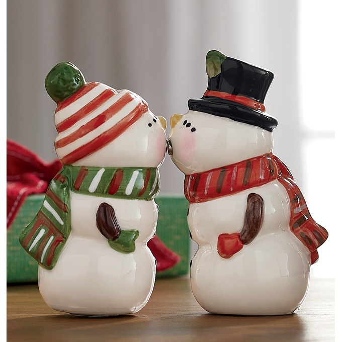 Holiday Figural Salt & Pepper Shakers, , large