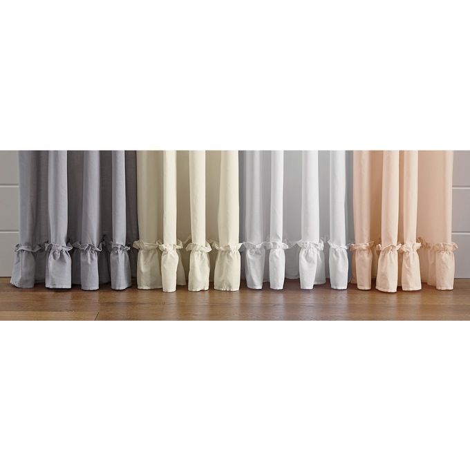 Cottage Voile Valance, , large