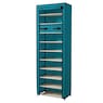 Tall 10-Layer Fabric Shoe Storage Organizer, , large