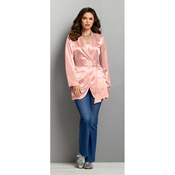 Shilo Satin Jacket, , large