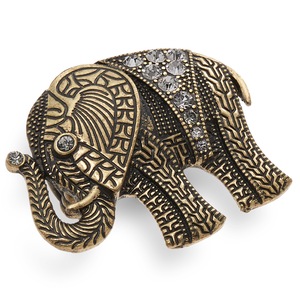 Elephant Bead Stetch Ring, , large