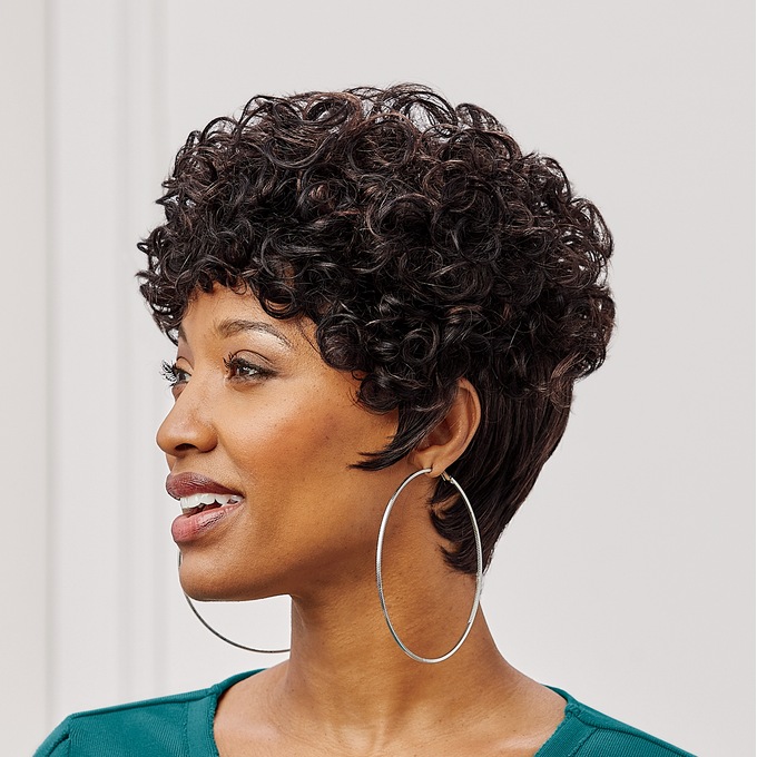 Winona Human Hair Wig, , large