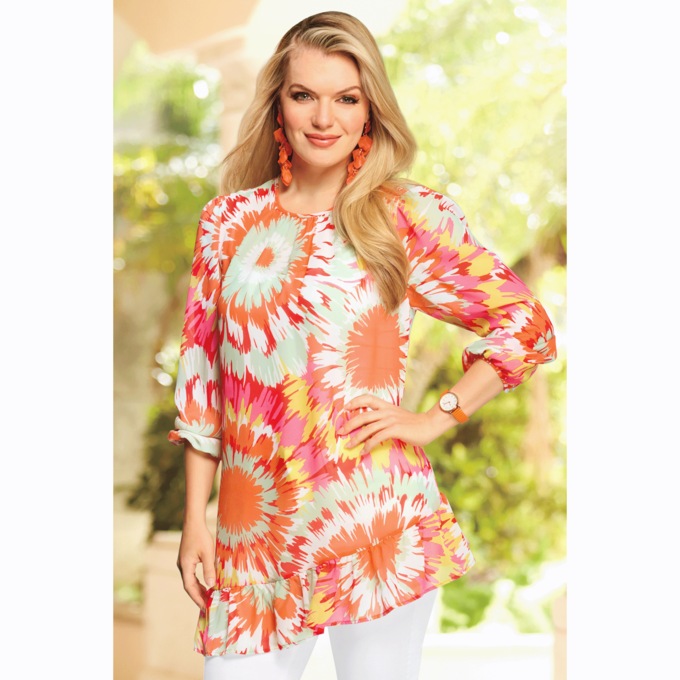 Jemma Woven Tunic, , large