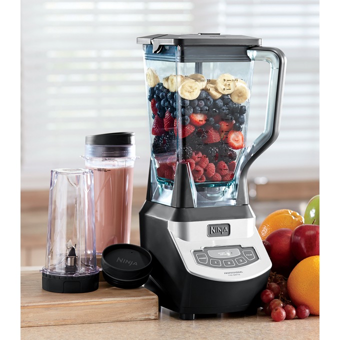 Ninja BL660 Professional Blender with Single-Serve Cups