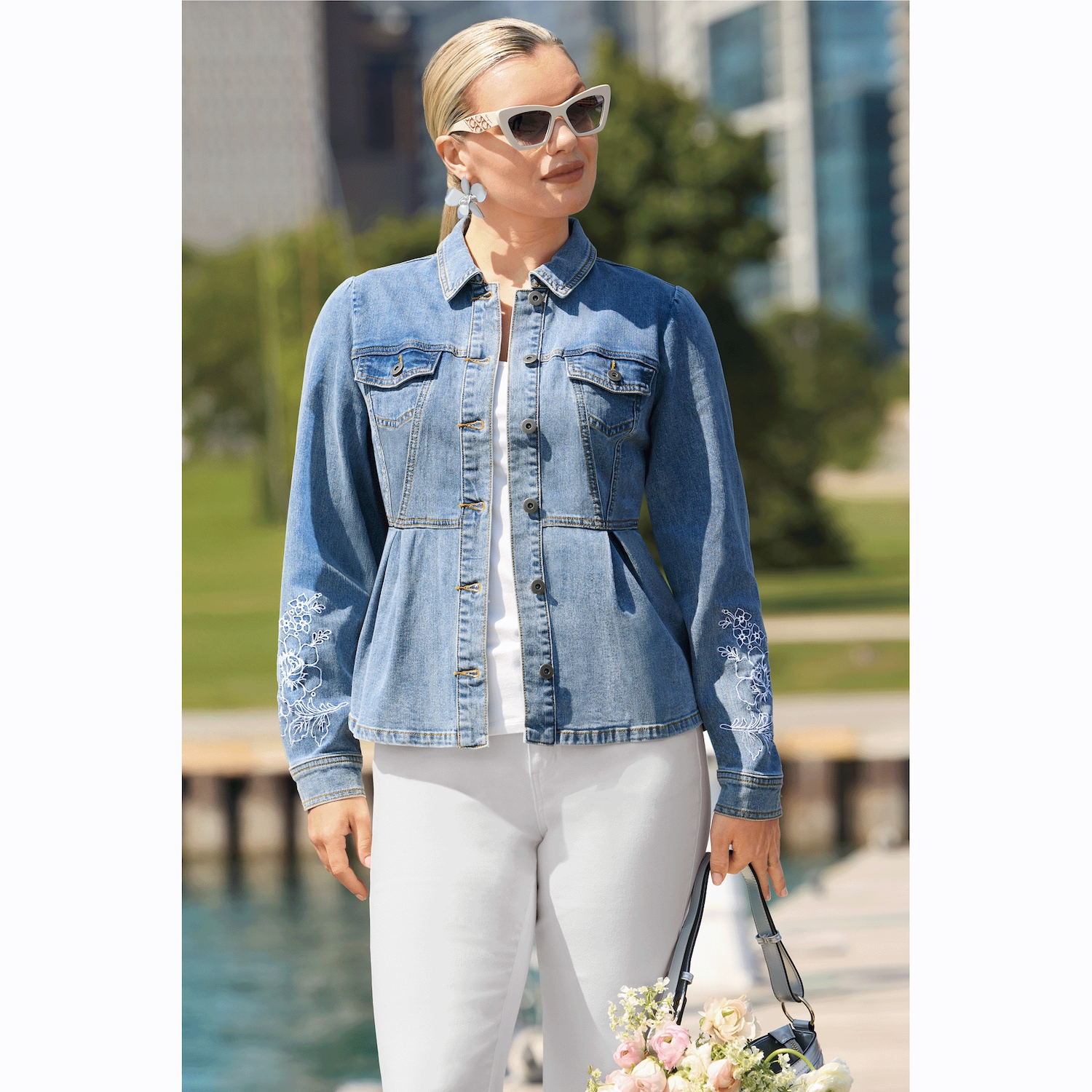 Diana Denim Jacket | Midnight Velvet