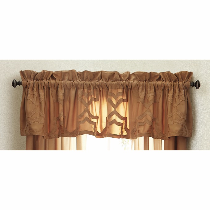 Amirah Jacquard Valance, , large