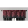 Kismet Luxury Woven Jacquard Valance, Red, large