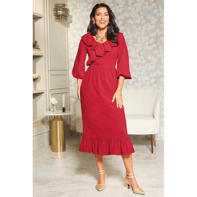 Lanya A-Line Dress, , large