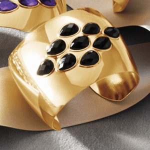 Crystal Pear Cuff, , large