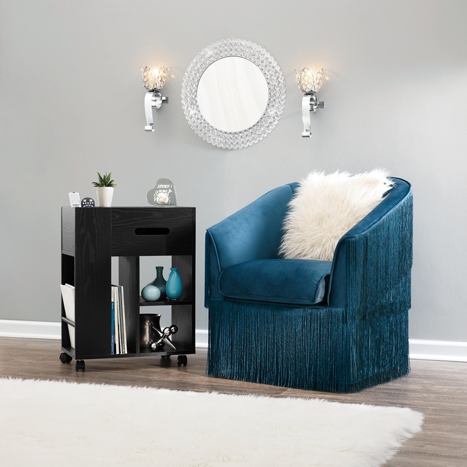 Fringe Barrel Chair, , large