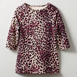 Betty Knit 3/4-Sleeve Top, , large