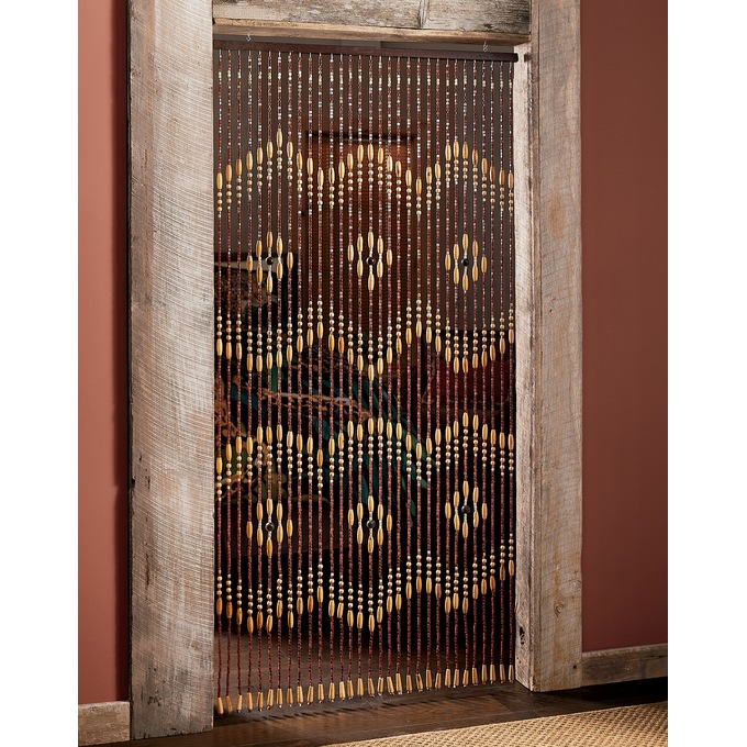 Beaded Hanging Room Screen, , large