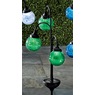 3 Orb Solar Light Stake, , large