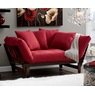 Lounger Sofa Bed, Red, large