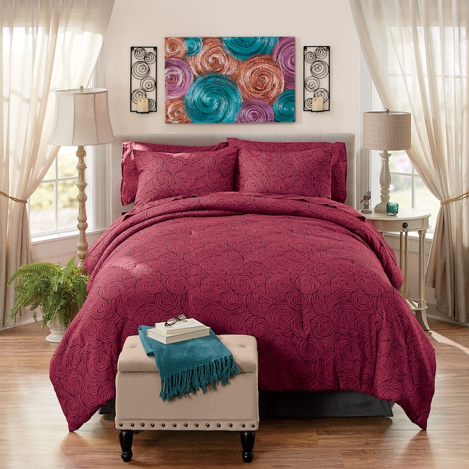 Glitter Swirl Canvas, , large