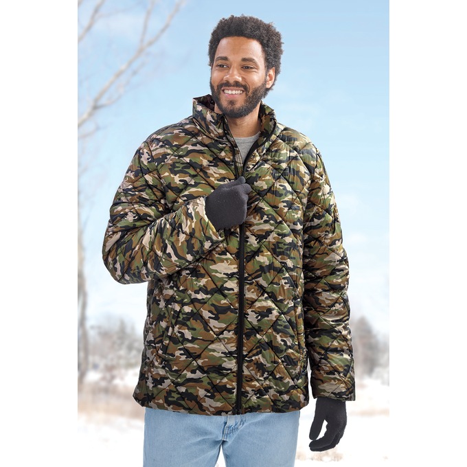 Men's Light Puffer Jacket, , large