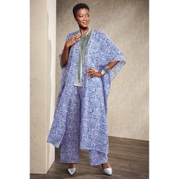 Adanna 2-Piece Women's Pantset with Open-Front Top and Wide-Leg Pants, , large