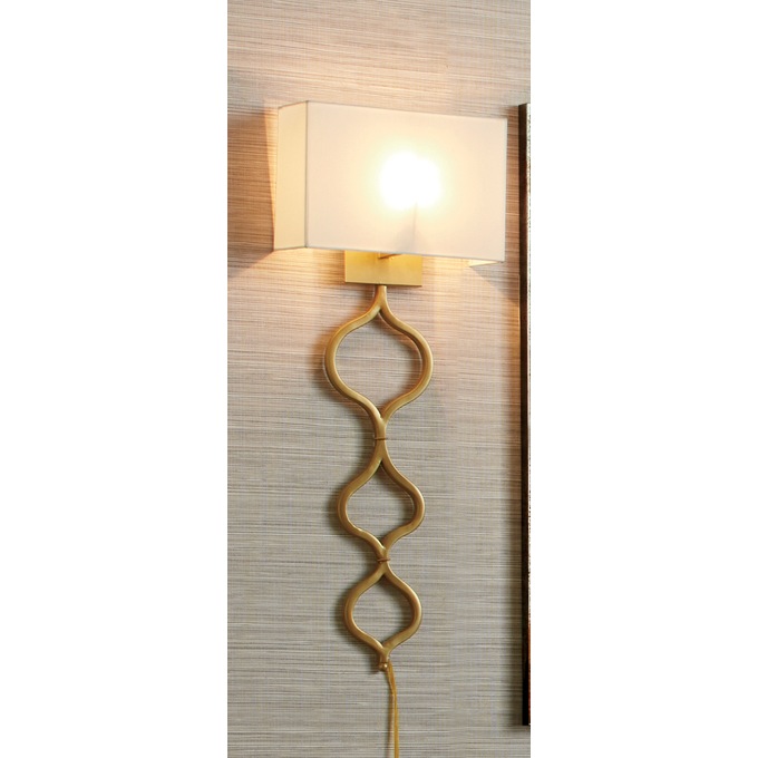 Gold Eyelet Wallchiere, , large