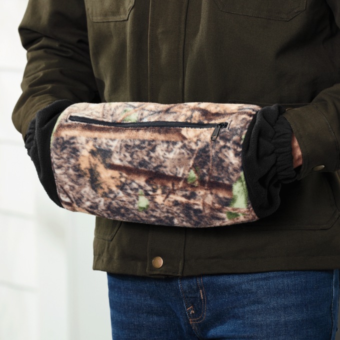 Fleece Camo Muff, , large