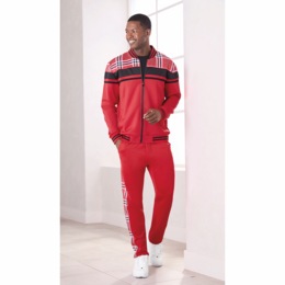 Stacy Adams Plaid Trim Active Set, , large