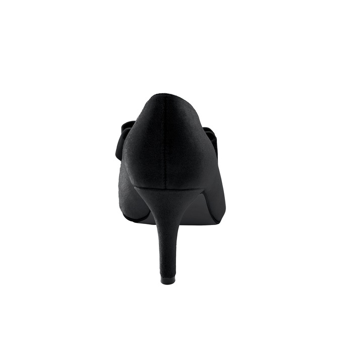 Midnight Velvet Luxe Velvet Bow Pump for Women, , large