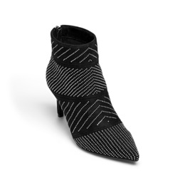Midnight Velvet Super Studded Bootie, , large