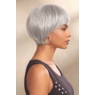 Vivica Fox Lina Human Hair Wig, Gray, large