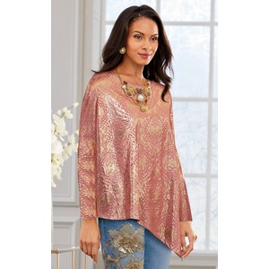 Goldie Metallic Top, , large