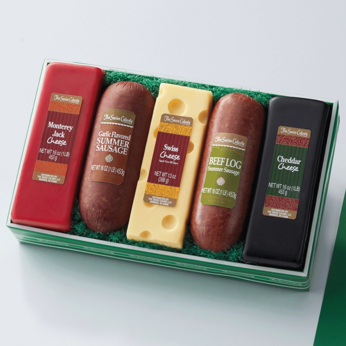 Jumbo One-Pound Sausages & Cheese Bars, , large