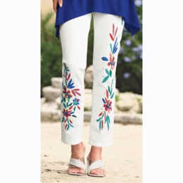 Gretchen Embroidered Jean, , large