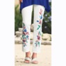 Gretchen Slim-Fit Jean with Floral Embroidery and Bead Accents, , large