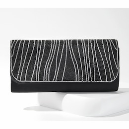Divinity Rhinestone Clutch, , large