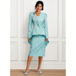 Aubrelle Skirt Suit, , large