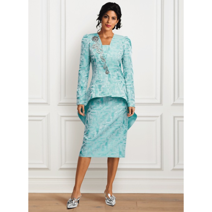 Aubrelle Skirt Suit, , large