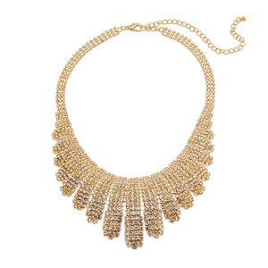 Crystal Bar Necklace, , large