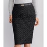 Basket weave Pencil Skirt, , large