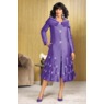 Kerin Jacket Dress with Rhinestones and Ribbon Accents, , large
