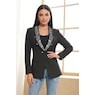 RSVP Women's Blazer with Gemstone Accents, , large