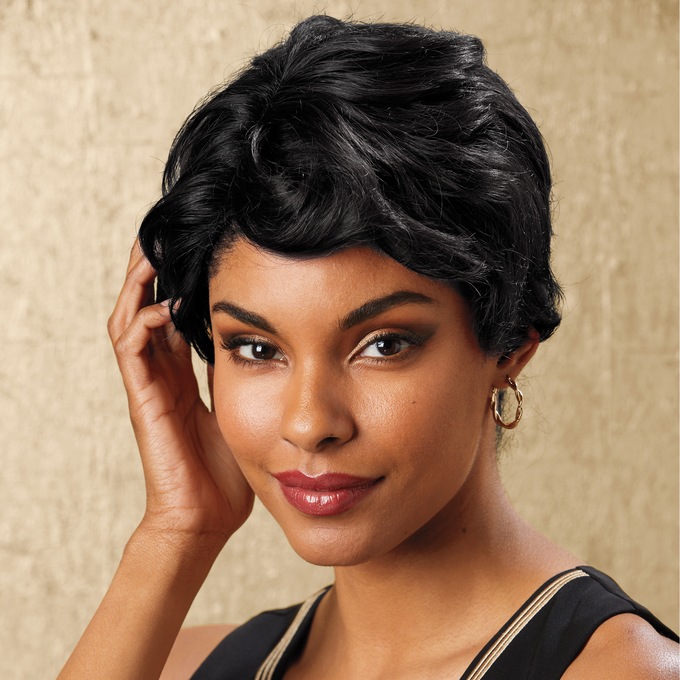 Glen Human-Hair Wig, , large