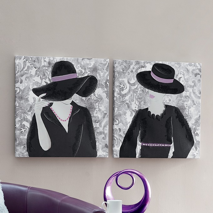 Buy Both and Save Coquette Lady Canvases, , large