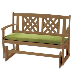 Pattern Perfect Bench Cushion with Ties, , large