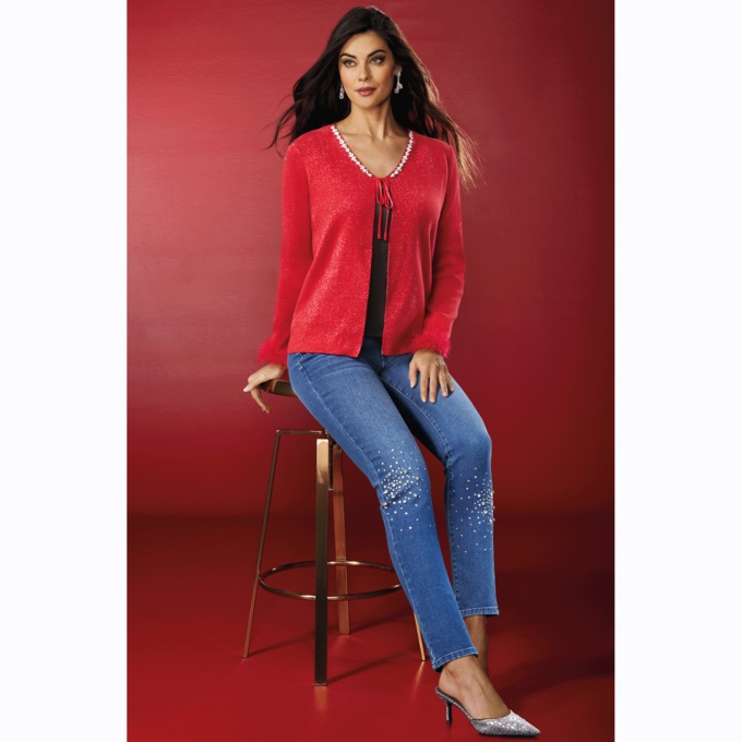 Esme Sparkle Sweater, , large