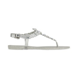 Olivia Miller Rhinestone Strap Thong, , large