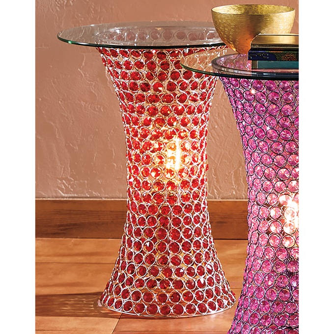 Crystal Lit Table, , large