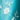 Embroidered Taffeta Draped Ascot, Teal, swatch