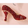 Rhinestone Pin Brooch, , large
