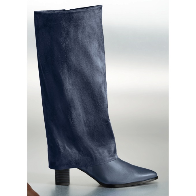 Midnight Velvet Overlay Boot, , large