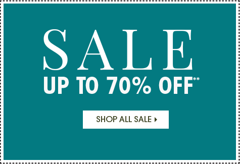 Save up to 70% on sale section